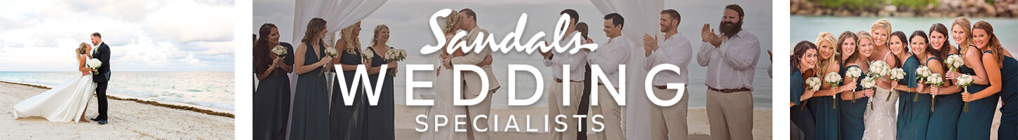 Sandals Resorts Wedding Travel Agents