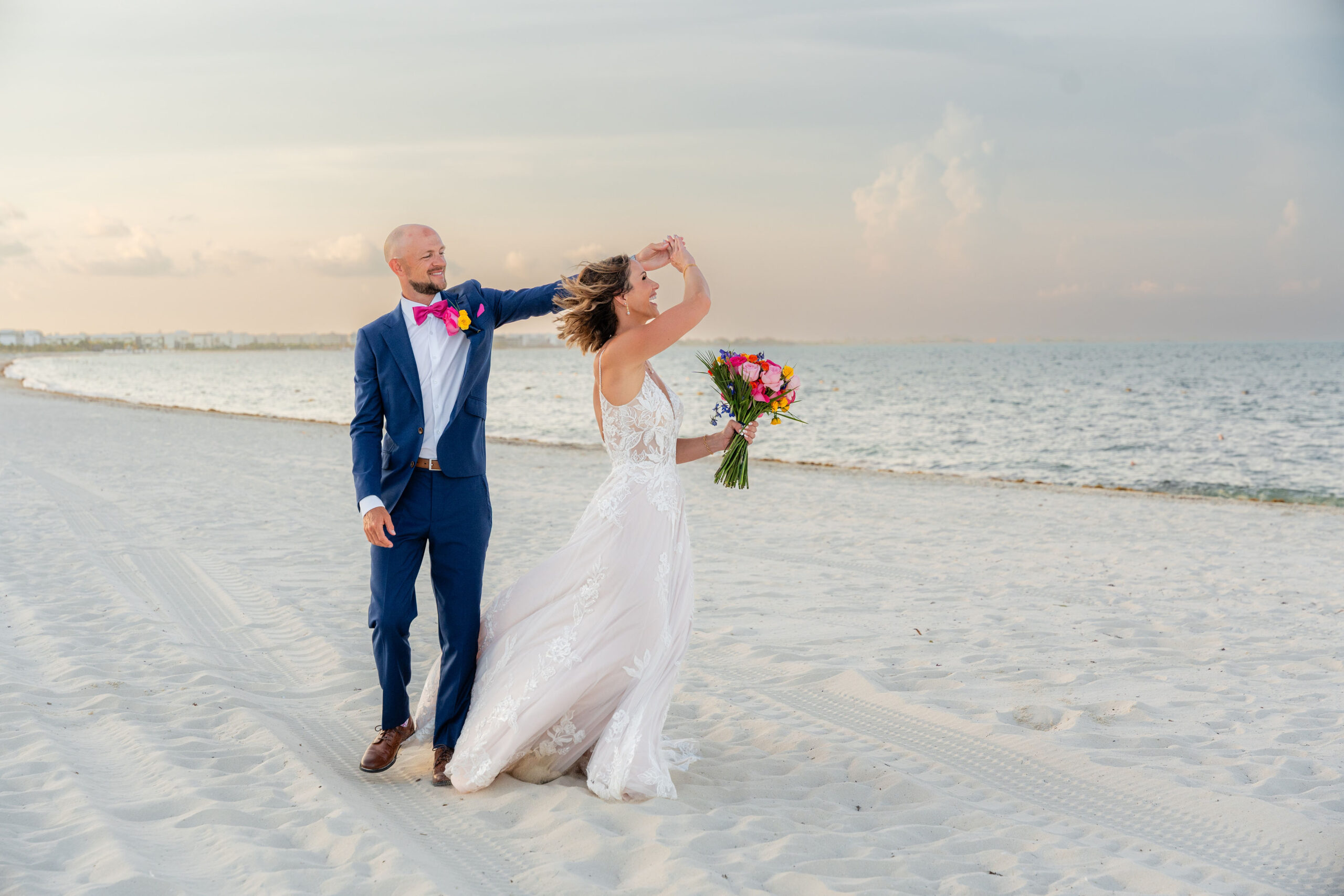 Cancun Playa Mujeres Wedding Setup