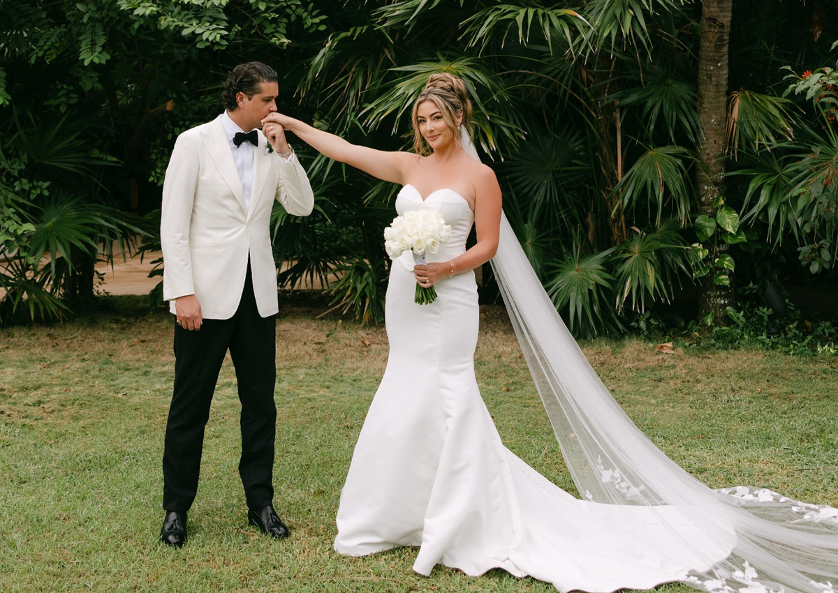 Secrets vs Dreams destination wedding comparison with romantic oceanfront gazebo