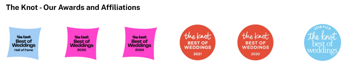 The Knot 5-star reviews