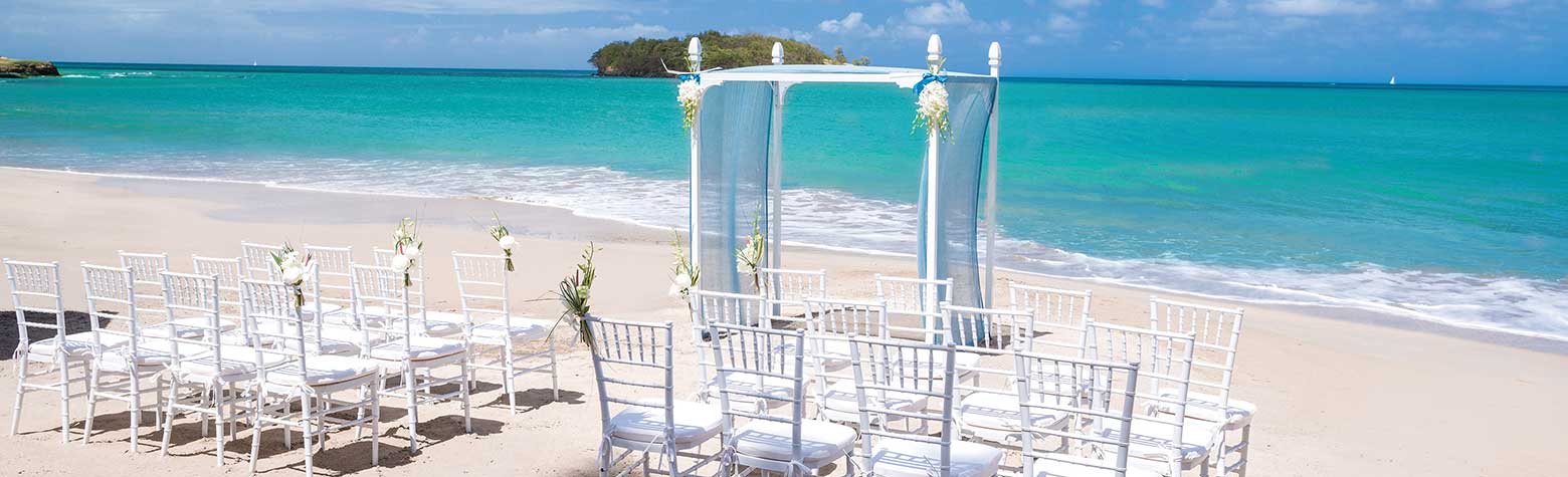 image of Sandals Halcyon Beach St. Lucia | Weddings | Destination Weddings