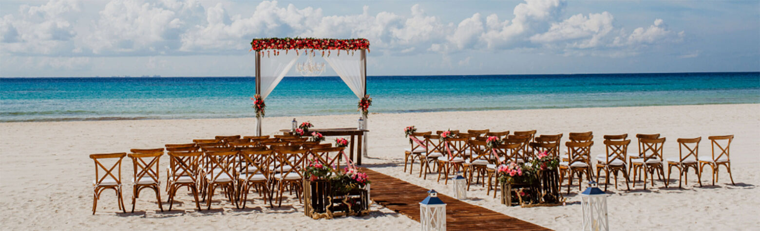 image of Sandos Playacar Beach | Weddings & Packages | Destination Weddings